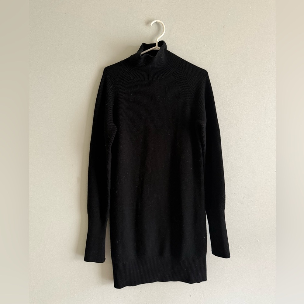 Banana Republic Landa 100% Merino Wool Sweater dress size S tall - Picture 5 of 12